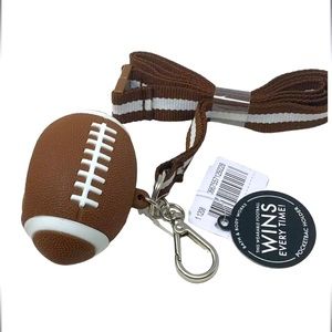 Football Sanitizer Holder Wearable Lanyard Holder Lights Up